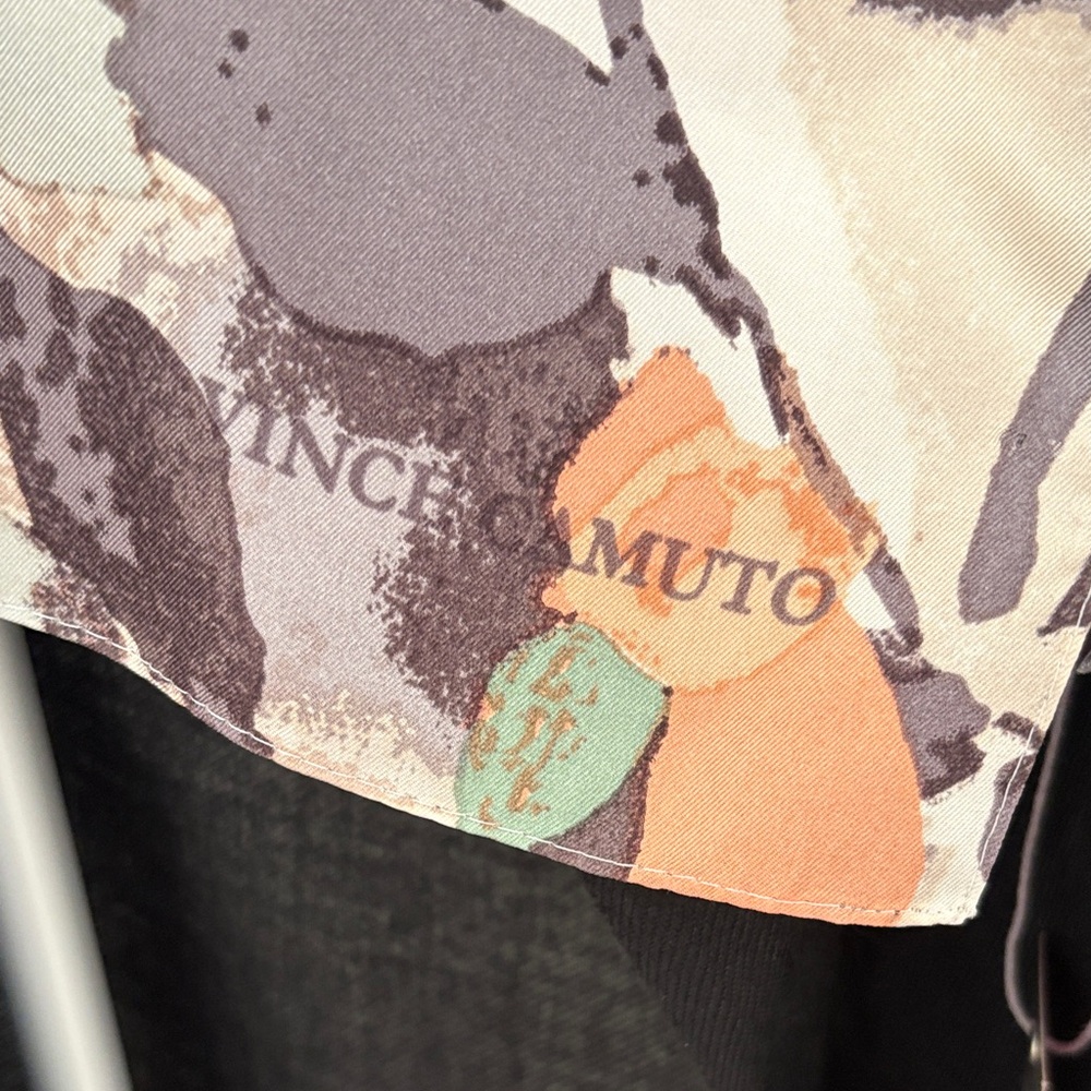 Vince Camuto Silk Floral Scarf